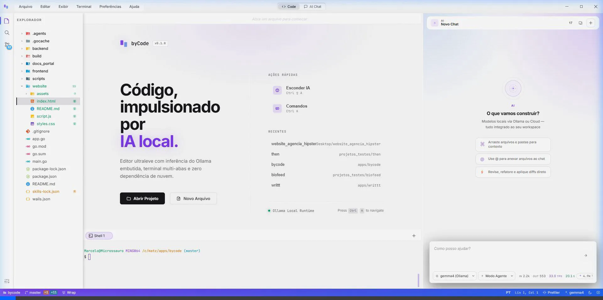 Demonstração byCode