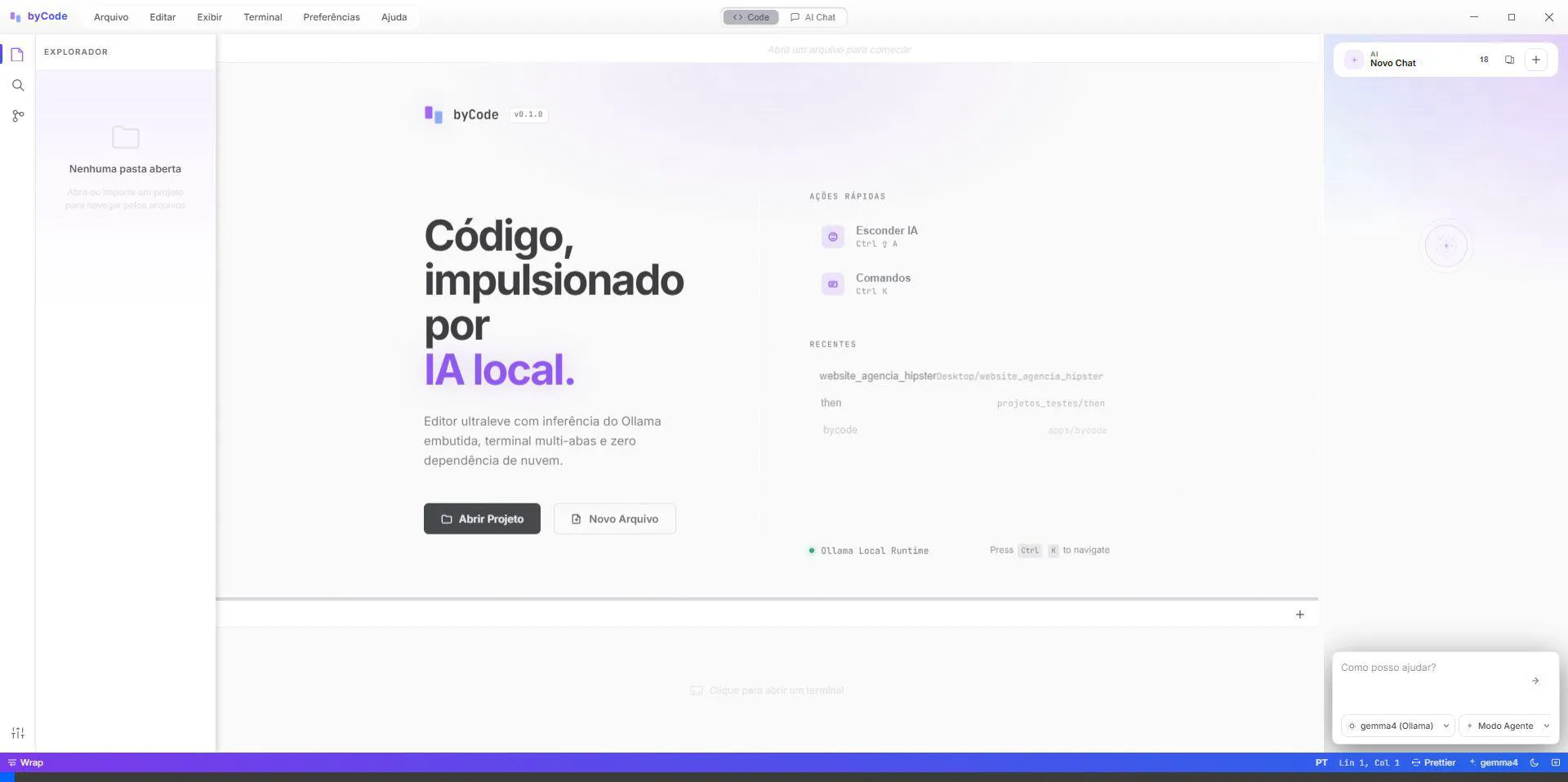 Demonstração byCode