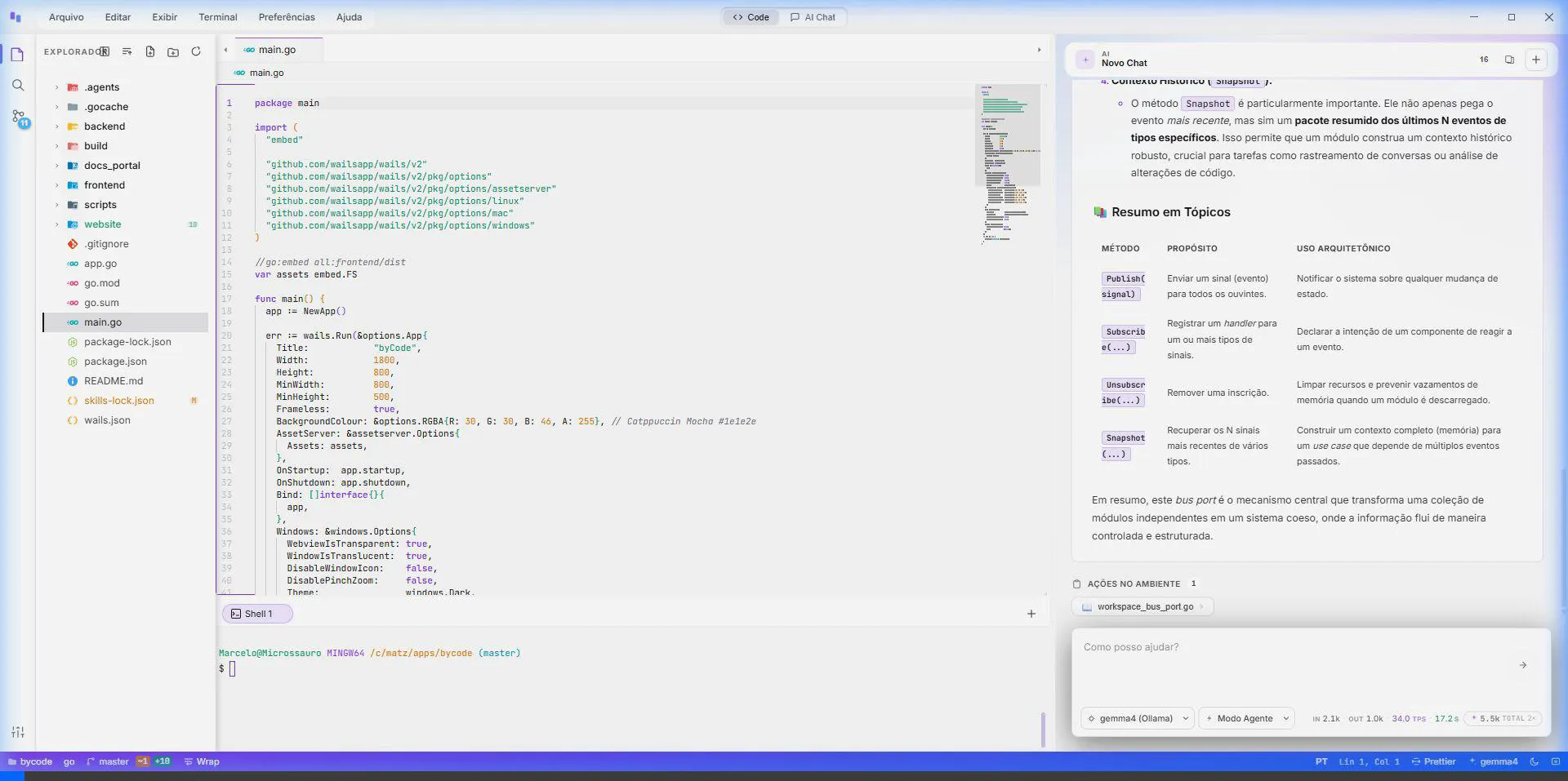 Demonstração byCode
